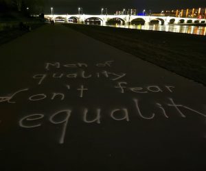 Men of quality don't fear equality